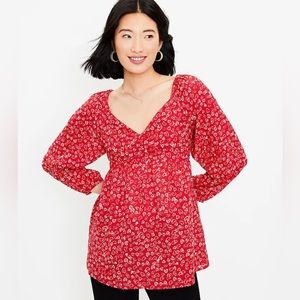 LOFT baby doll blouse!